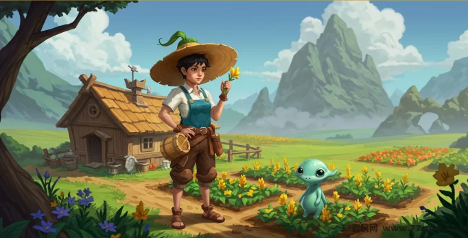 星原农纪！0撸送土地宠物，褂机种田赚币，NFT自由交换打造链上农场帝国！(1)