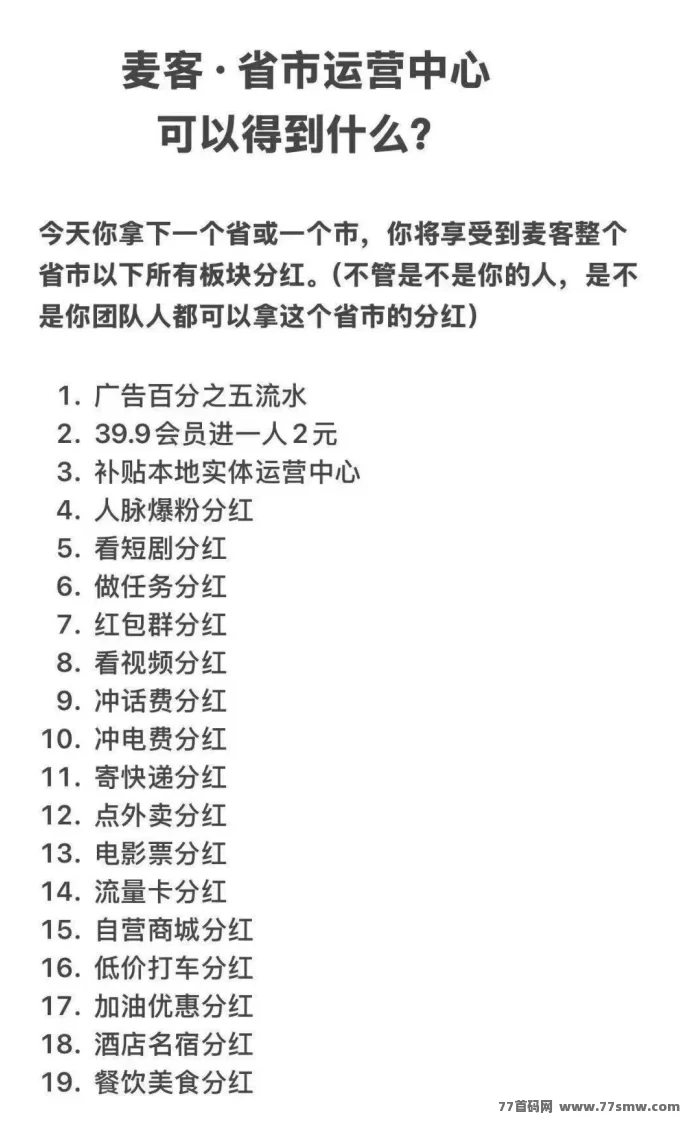 麦客3.0上线，团队长扶持到位，多版块玩法助你轻松月入过万！(6)