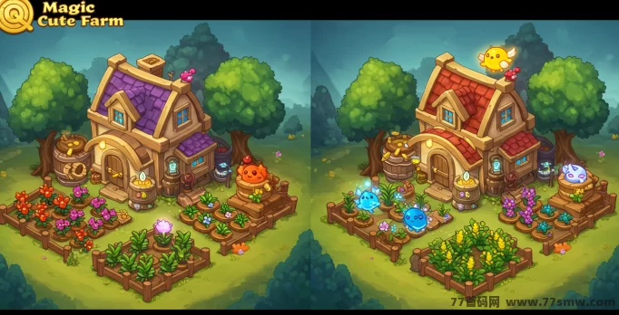 魔法萌农场火热上线！Q版农场链游，种魔法作物赚收溢！(3)