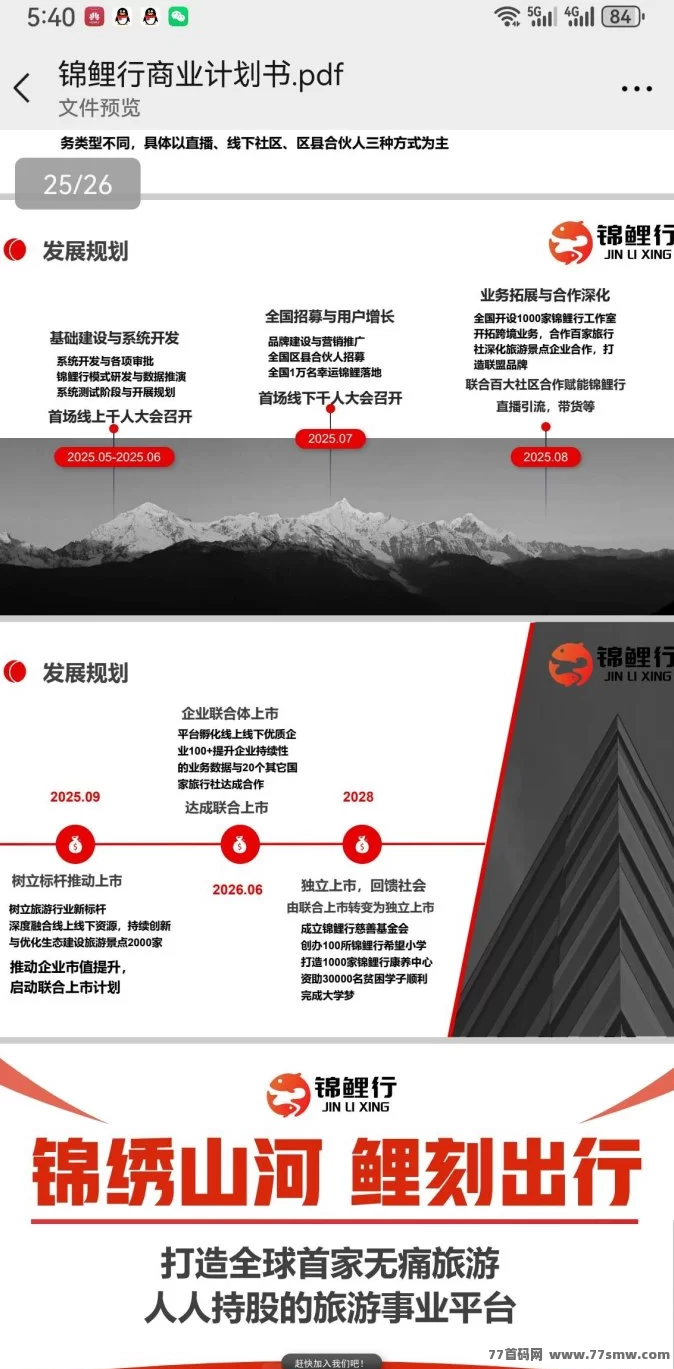 锦鲤行0撸首码震撼上线！双模式可选，实体旅游托底+质押承兑打造稳健闭环新生态！(11)