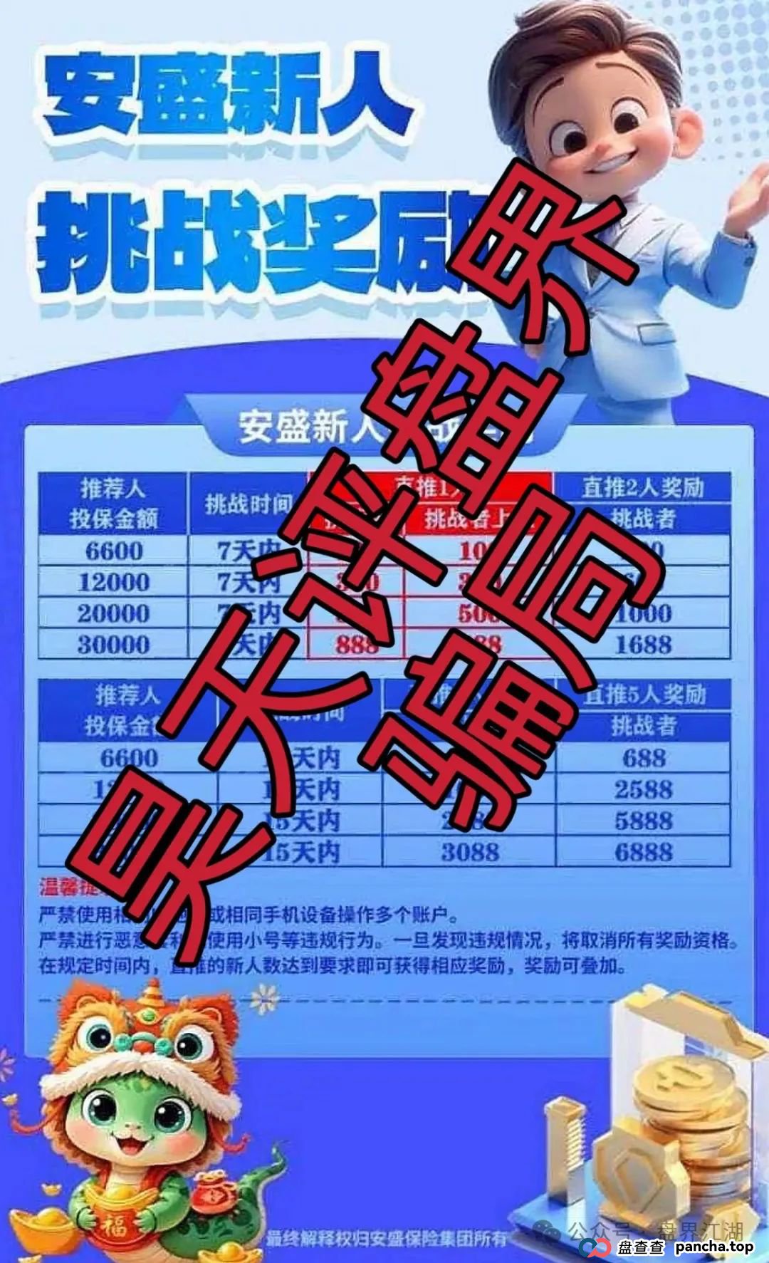 安盛保险集团又一个冒充正规公司的跟单类资金盘骗局,高度预警,看