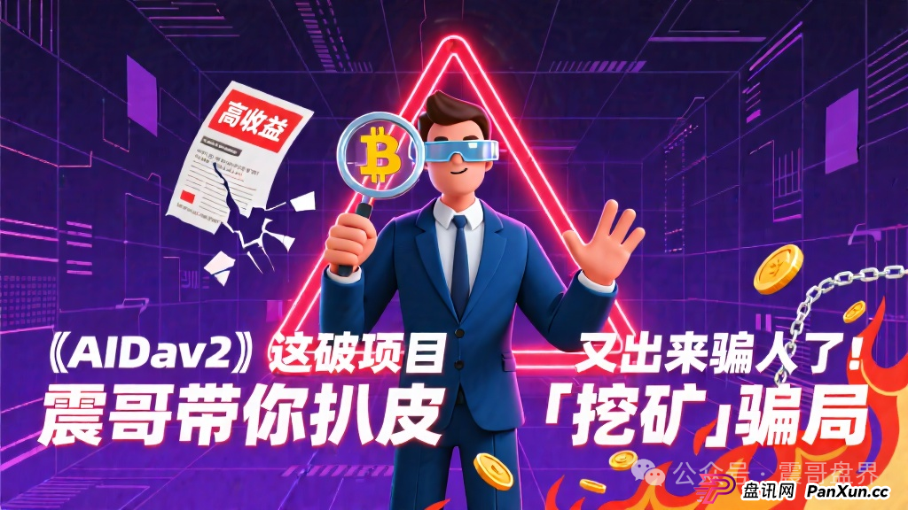 【AIDav2】这破项目又出来骗人了！震哥带你扒皮＂挖矿＂骗局