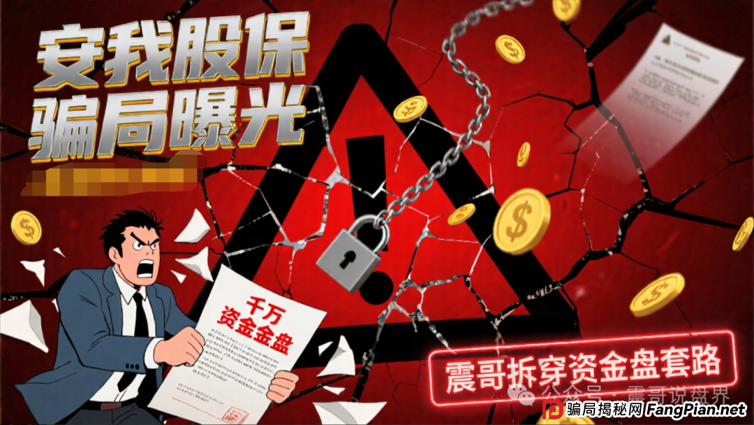 安我股保骗局曝光：假保险真骗钱，震哥带你拆穿资金盘套路