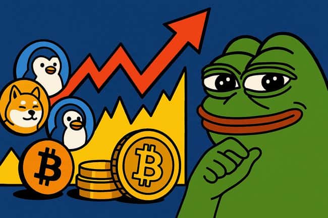 比特币新高引爆迷因币狂潮!巨鲸入场,PEPE暴涨只是开始?