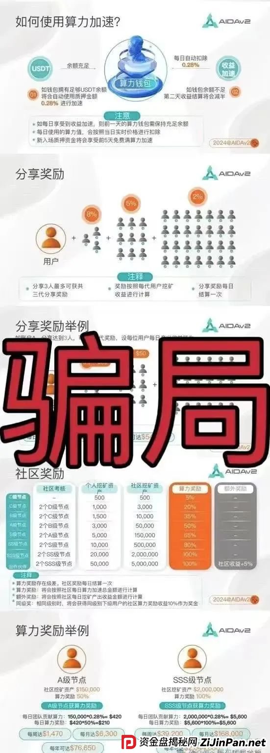 【AIDAV2】资金盘将崩，操盘手圈钱欲逃！