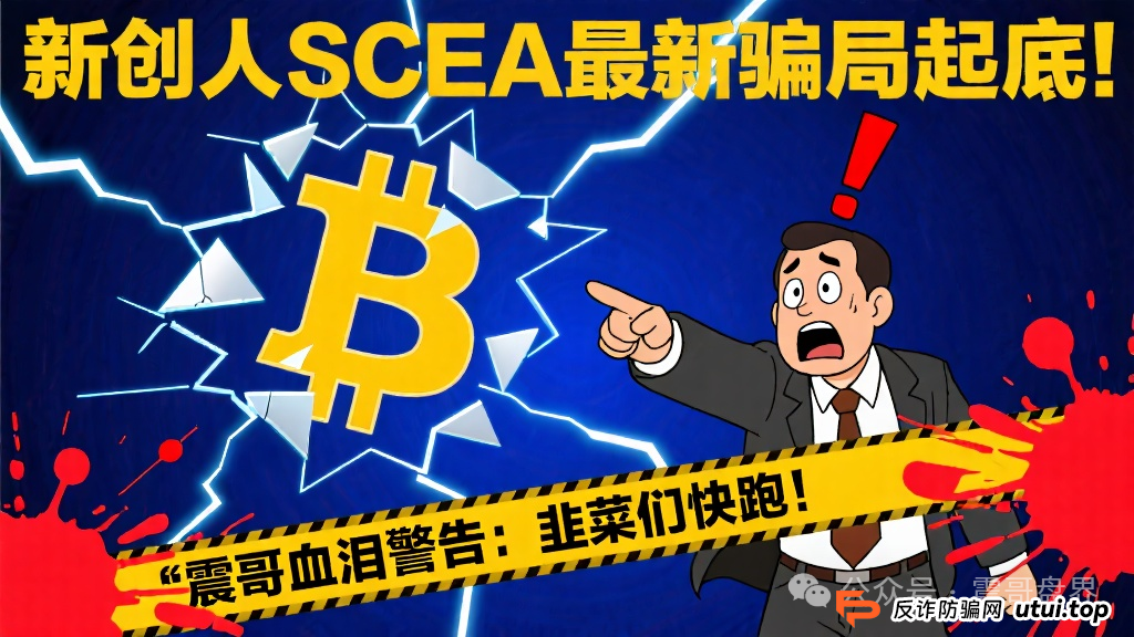 新创人SCEA最新骗局起底!震哥血泪警告:韭菜们快跑!(1) 新创人SCEA最新骗局起底!震哥血泪警告:韭菜们快跑!(1)