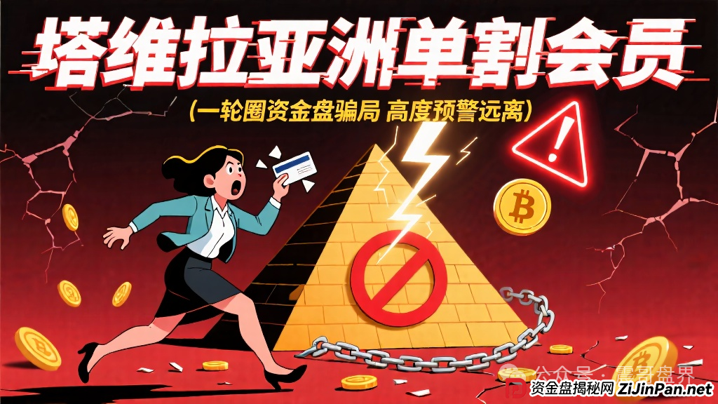 塔维拉亚洲已经单割会员,一轮圈资金盘骗局,高度预警远离