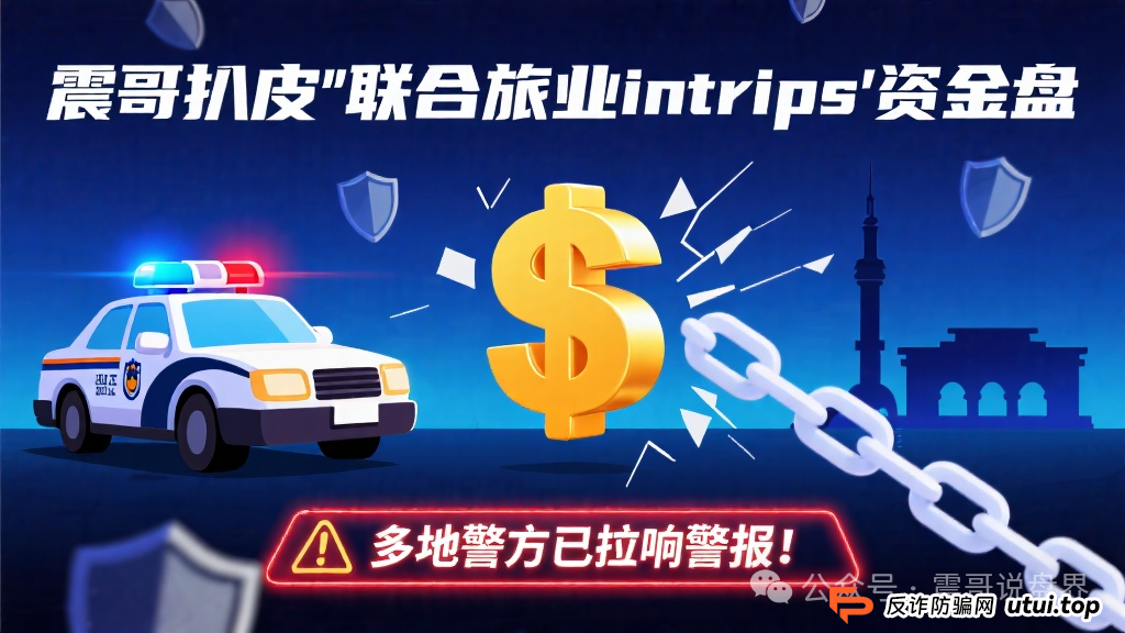 震哥扒皮“联合旅业intrips”资金盘,多地警方已拉响警报!