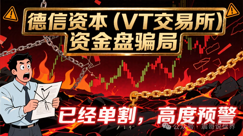 德信资本（VT交易所）资金盘骗局，已经单割，高度预警