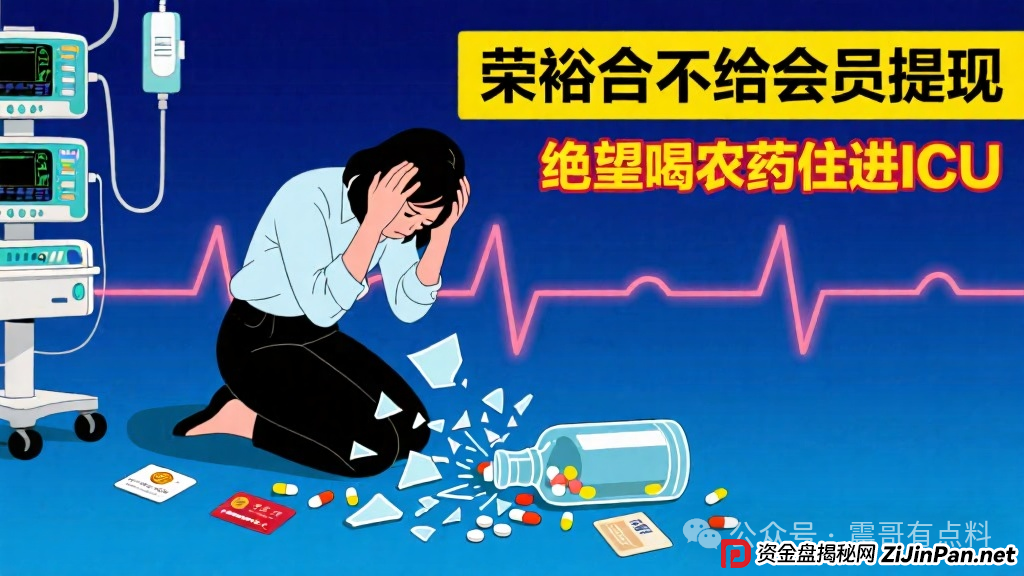 盘讯:荣裕合不给会员提现,绝望之下喝农药,现已经住进ICU(1) 盘讯:荣裕合不给会员提现,绝望之下喝农药,现已经住进ICU(1)