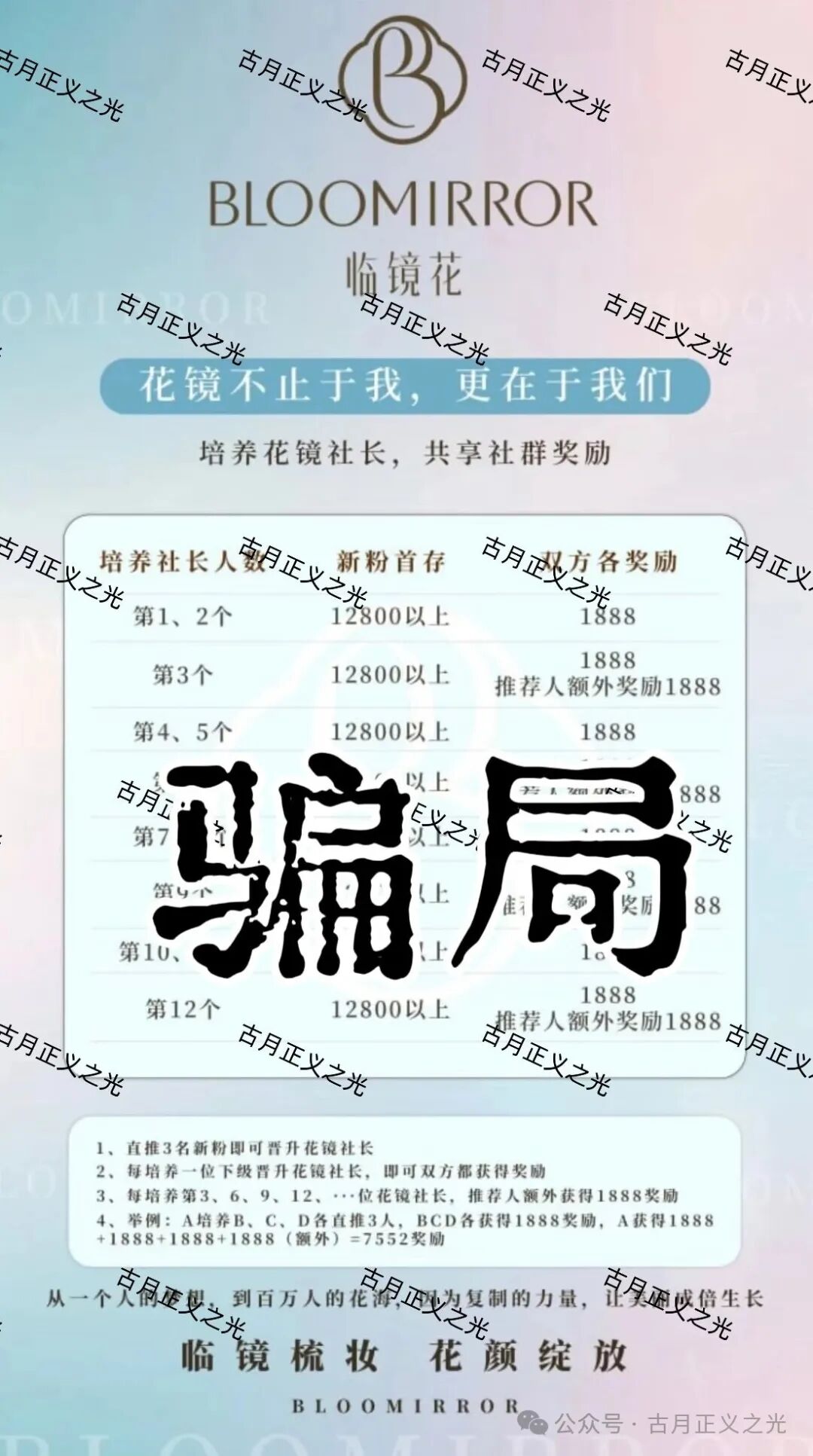 临镜花化妆品外衣下的资金盘骗局,佛山会员众多,“保诚码险”骗子