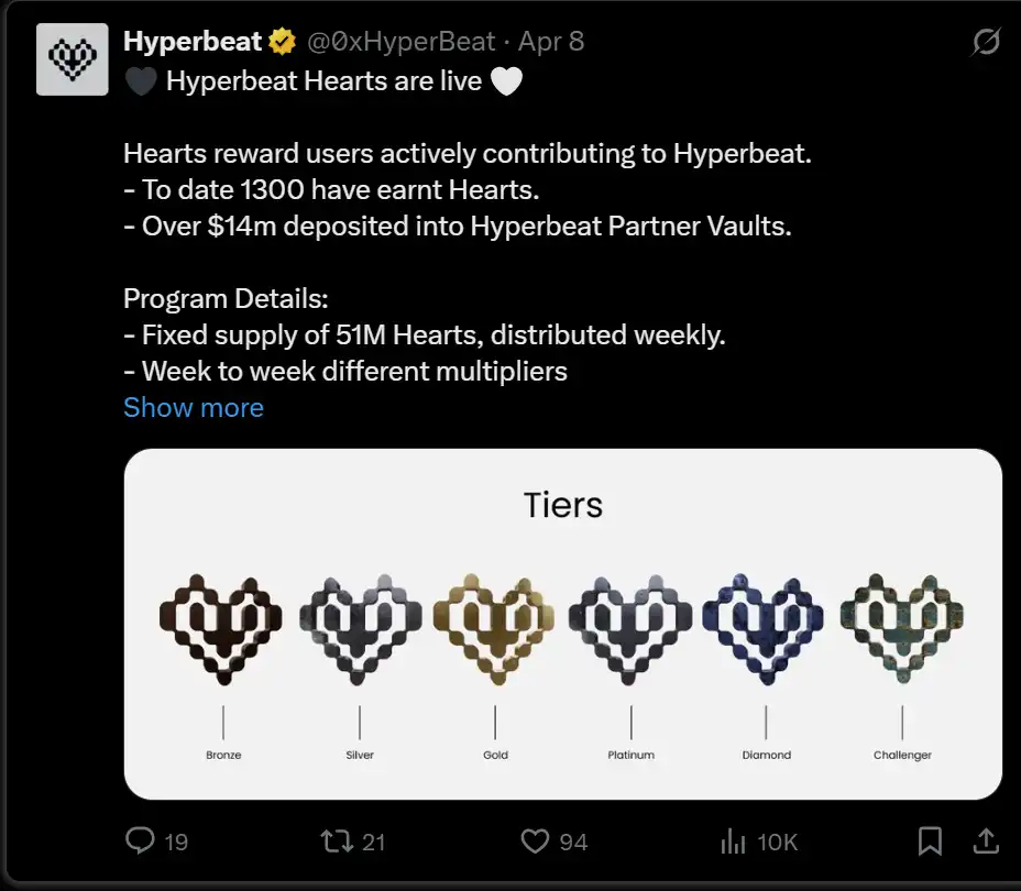 Hyperliquid 生态终极挖矿指南,抓住早期参与机会(10) Hyperliquid 生态终极挖矿指南,抓住早期参与机会(10)