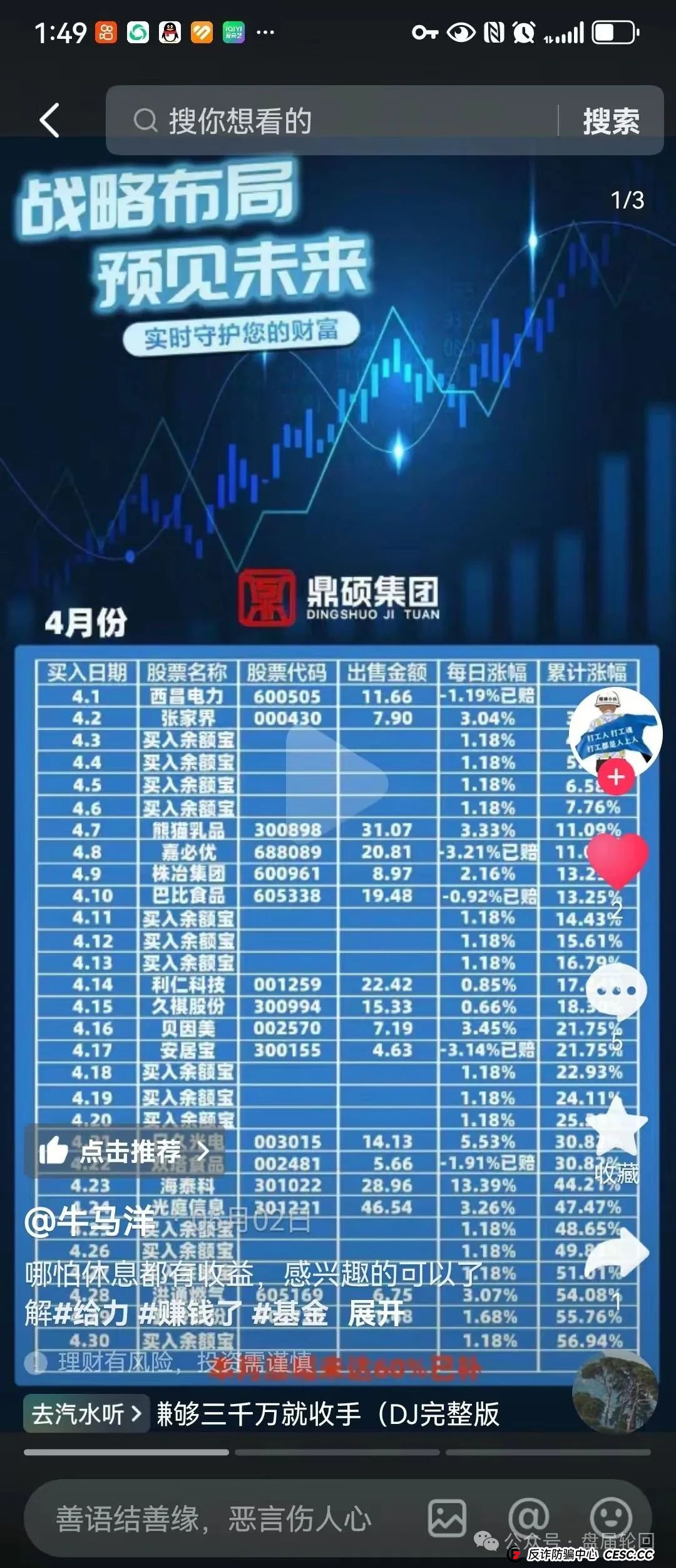 【胜利资本】鼎硕集团股票跟单骗局 已经单割 马上全线崩盘(4) 【胜利资本】鼎硕集团股票跟单骗局 已经单割 马上全线崩盘(4)