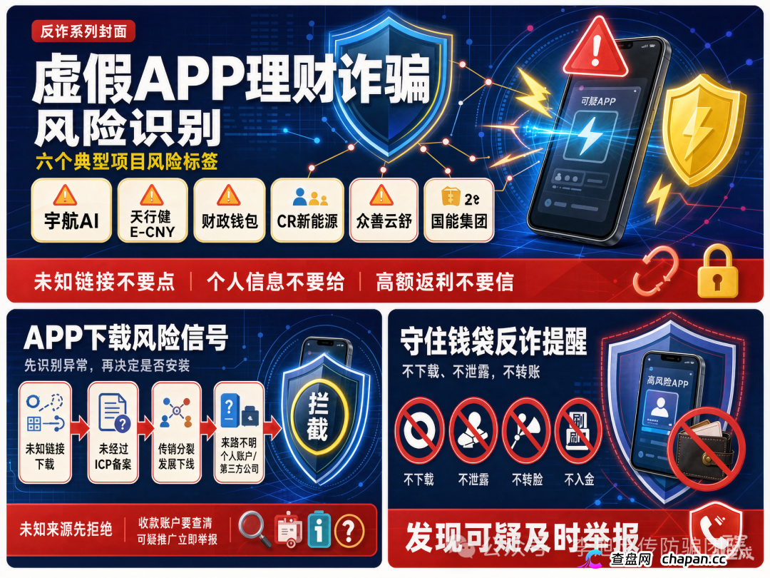 反诈预警：这6个高危涉诈 APP！蹭算力、数字人民币热点，全是传销诈骗陷阱！(8)